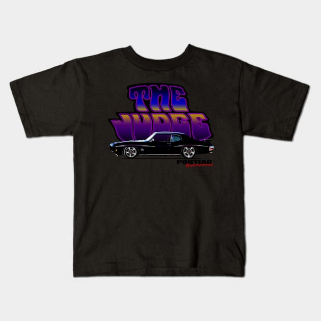 Judge Art in Black Kids T-Shirt by Chads